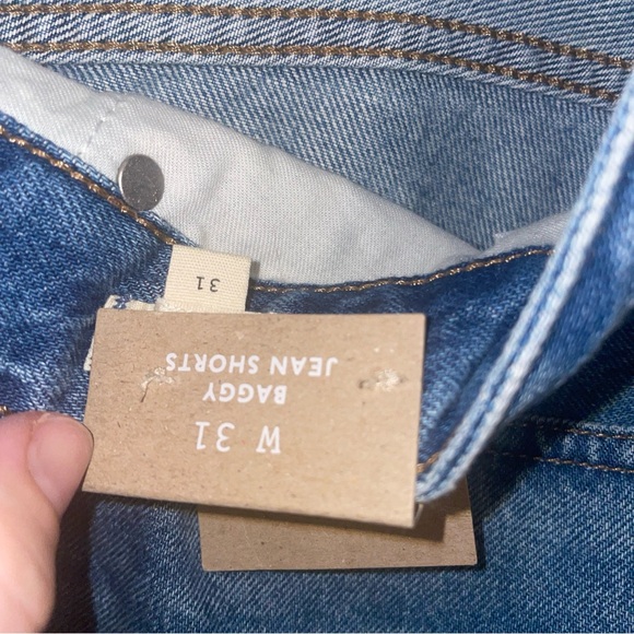 Men’s Madewell baggy denim  jean shorts size 31 - Picture 4 of 11